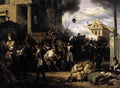 Vernet Horace The Gate At Clichy A4 Photo Print