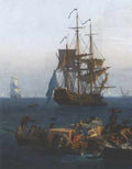 Vernet Joseph Bandol Detail A4 Photo Print