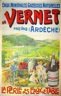 Vernet Vintage Advert A4 Photo Print