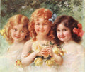 Vernon Emile Three Sisters A4 Photo Print