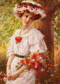 Vernon Emile Under The Cherry Tree A4 Photo Print
