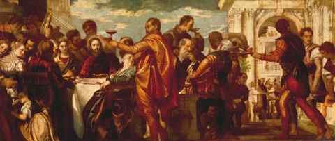 Veronese The Marriage at Cana 1560 A4 Photo Print