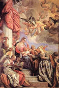 Veronese The Marriage of St Catherine A4 Photo Print