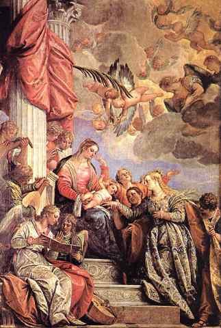 Veronese The Marriage of St Catherine A4 Photo Print
