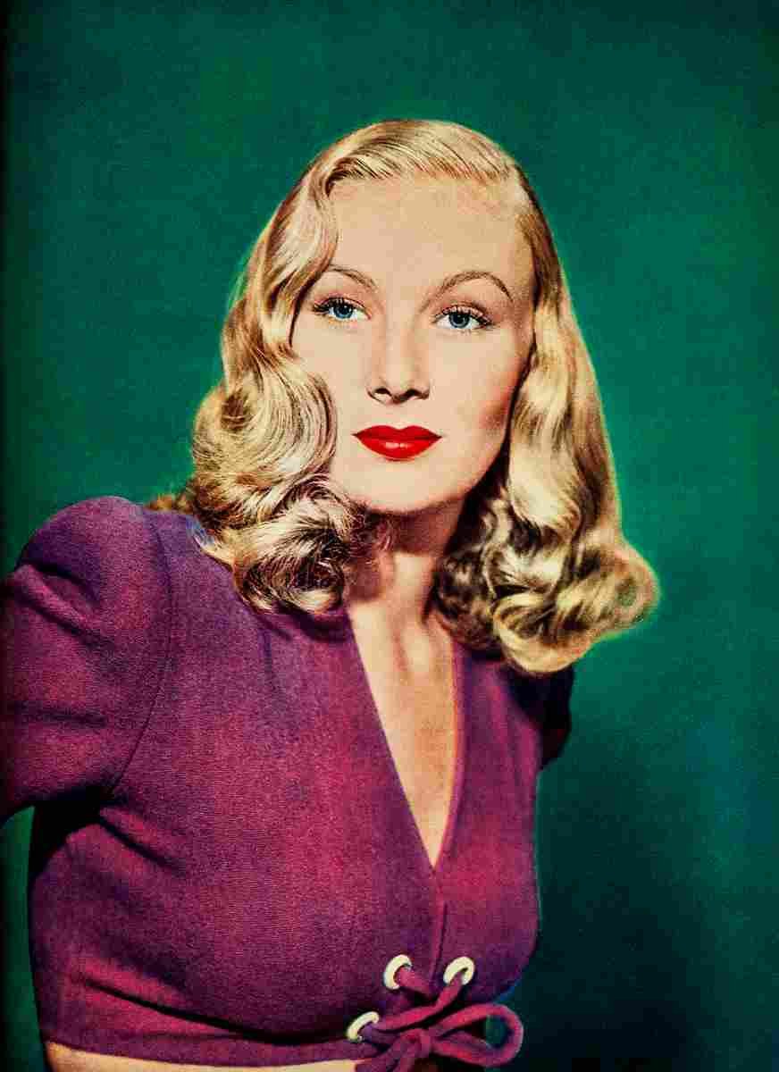 Veronica Lake Screen Stars 1 film star poster A4 Photo Print