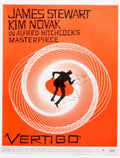 Vertigo Film Poster 1950s Vintage Retro Advert Poster