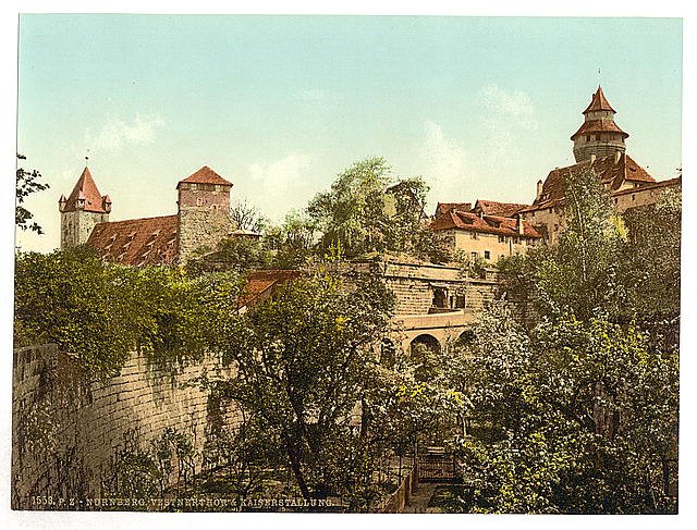 Vestnertho Nuremberg Bavraria Vintage A4 Photo Print