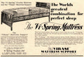 Vi Spring Mattress 1930s Vintage Retro Advert Poster