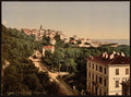 Via Romana Bordighera Vintage A4 Photo Print