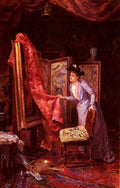 Vianelli Achille IL Studio Da Pittura Art A4 Photo Print