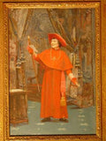 Vibert Jehan Georges Cardinal Reading A Letter A4 Photo Print