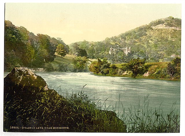 Vicinity of Wyaston Lees Monmouth Vintage A4 Photo Print