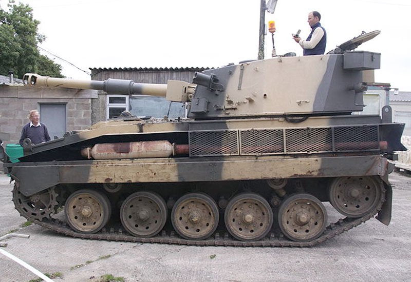 Vickers Abbot Fv433 Self Propelled Artillery A4 Photo Print