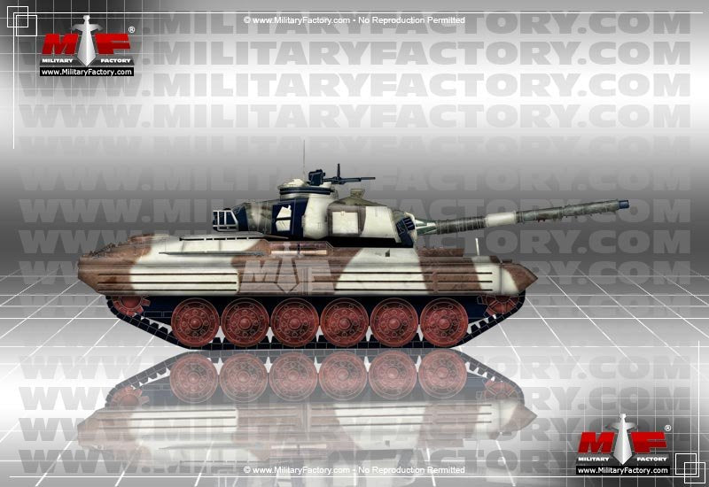 Vickers Mbt A4 Photo Print