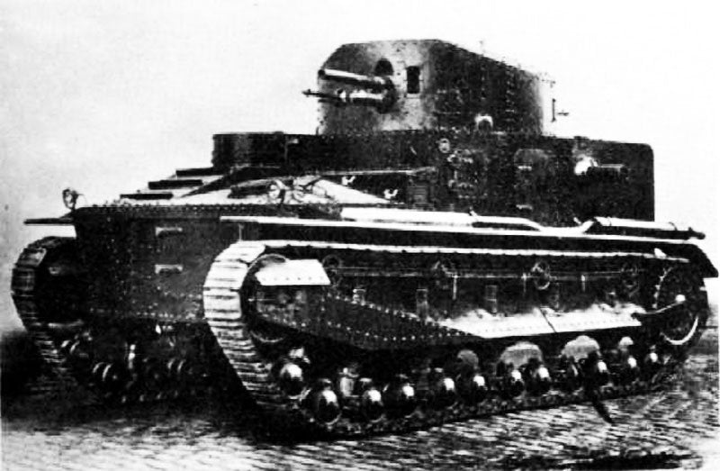 Vickers Medium Mark I 4 A4 Photo Print