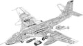 Vickers Valiant cutaway A4 Photo Print