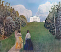 Victor Borisov Musatov in the light of the setting sun 1904 Art A4 Photo Print