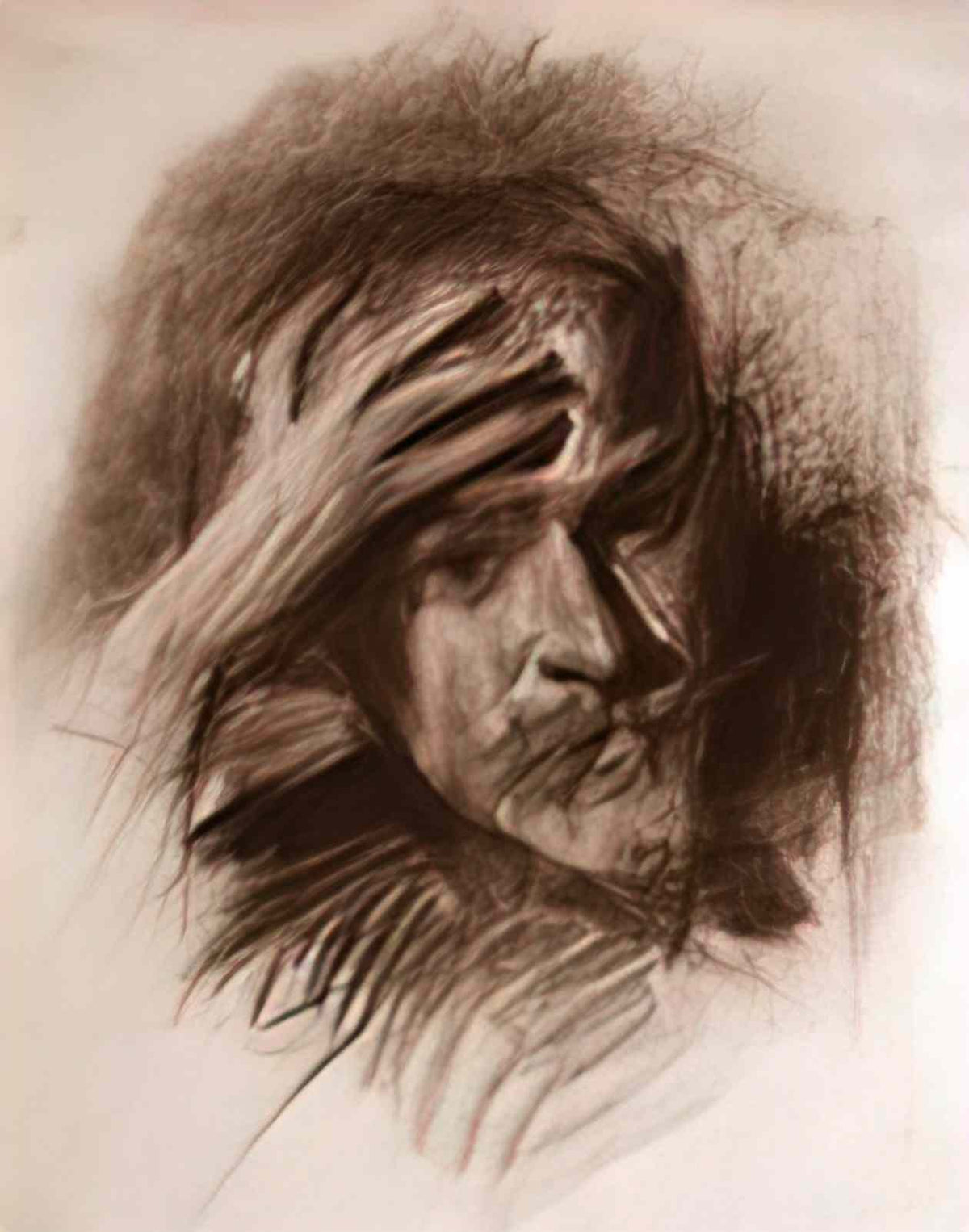 Victor Borisov Musatov self portrait Art A4 Photo Print