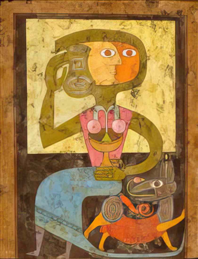 Victor Brauner coup of doubt 1946 Art A4 Photo Print