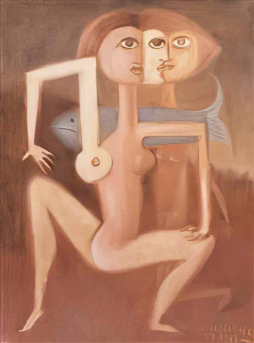 Victor Brauner demonocratic soul 1943 Art A4 Photo Print