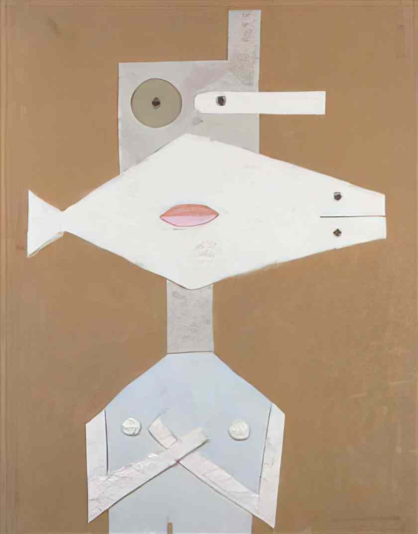 Victor Brauner la bretonne 1959 Art A4 Photo Print