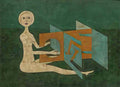 Victor Brauner la clef blanche 1958 Art A4 Photo Print