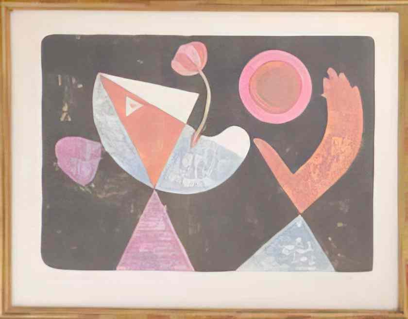 Victor Brauner la fianc e heliotropique 1955 Art A4 Photo Print