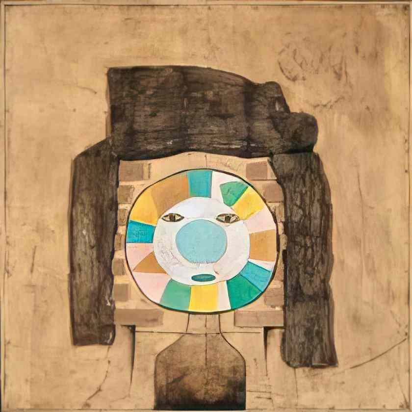 Victor Brauner mimetism antropomorphe de la conscience collective 196 Art A4 Photo Print