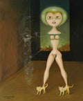 Victor Brauner mitsi 1939 Art A4 Photo Print
