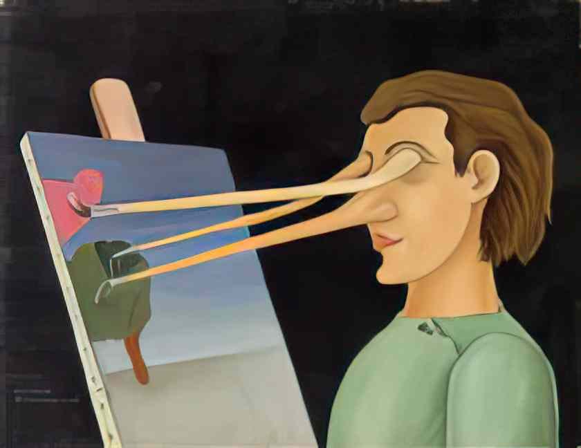 Victor Brauner painted from nature 1937 Art A4 Photo Print