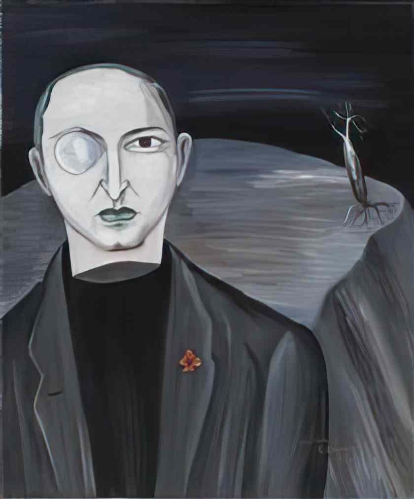 Victor Brauner portrait of claude sernet 1927 Art A4 Photo Print