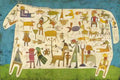 Victor Brauner prelude to a civilization 1954 Art A4 Photo Print