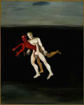 Victor Brauner suicide at dawn 1930 Art A4 Photo Print
