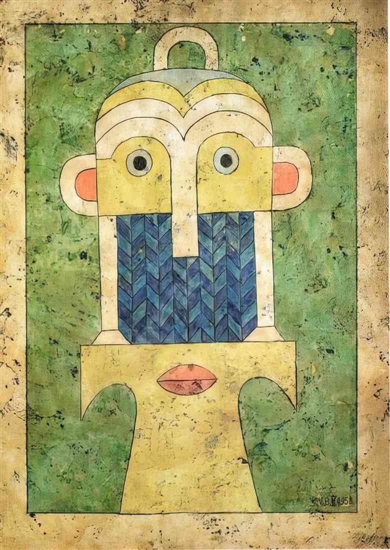 Victor Brauner the boyar 1958 A4 Photo Print