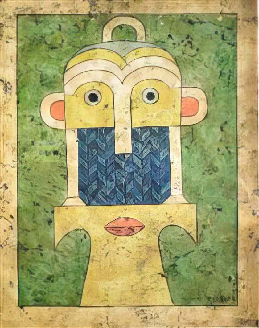 Victor Brauner the boyar 1958 Art A4 Photo Print