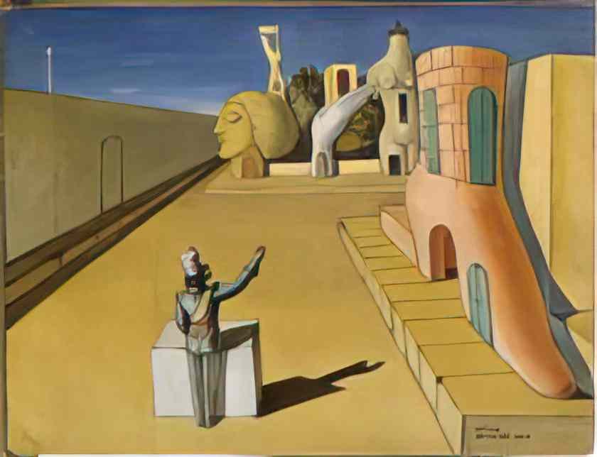 Victor Brauner the city i dream 1937 Art A4 Photo Print