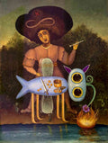 Victor Brauner the surrealist A4 Photo Print