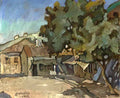 Victor Brauner village 1922 Art A4 Photo Print