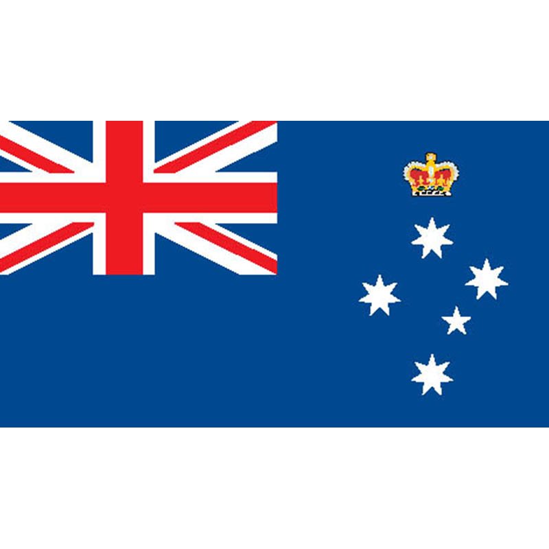 Victoria Flag N4461 A4 Photo Print