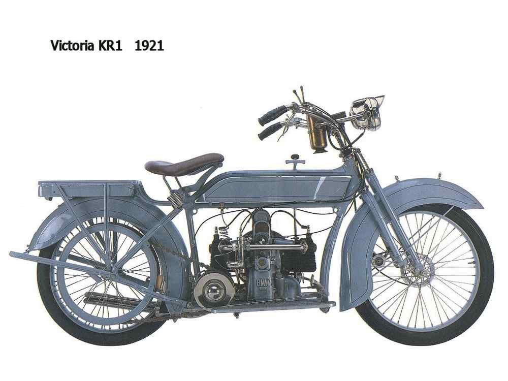Victoria KR1 1921 motorbike A4 Photo Print
