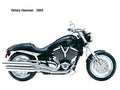 Victory Hammer 2005 motorbike A4 Photo Print