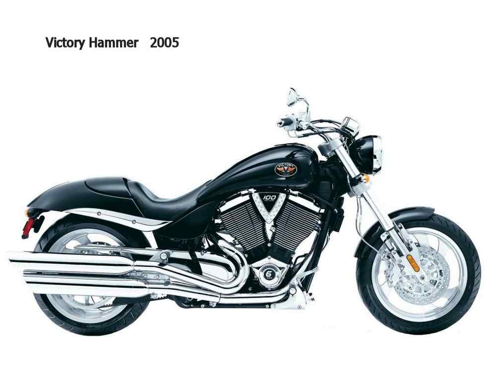 Victory Hammer 2005 motorbike A4 Photo Print