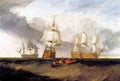 Victory In Trafalgar Joseph Mallord Turner A4 Photo Print