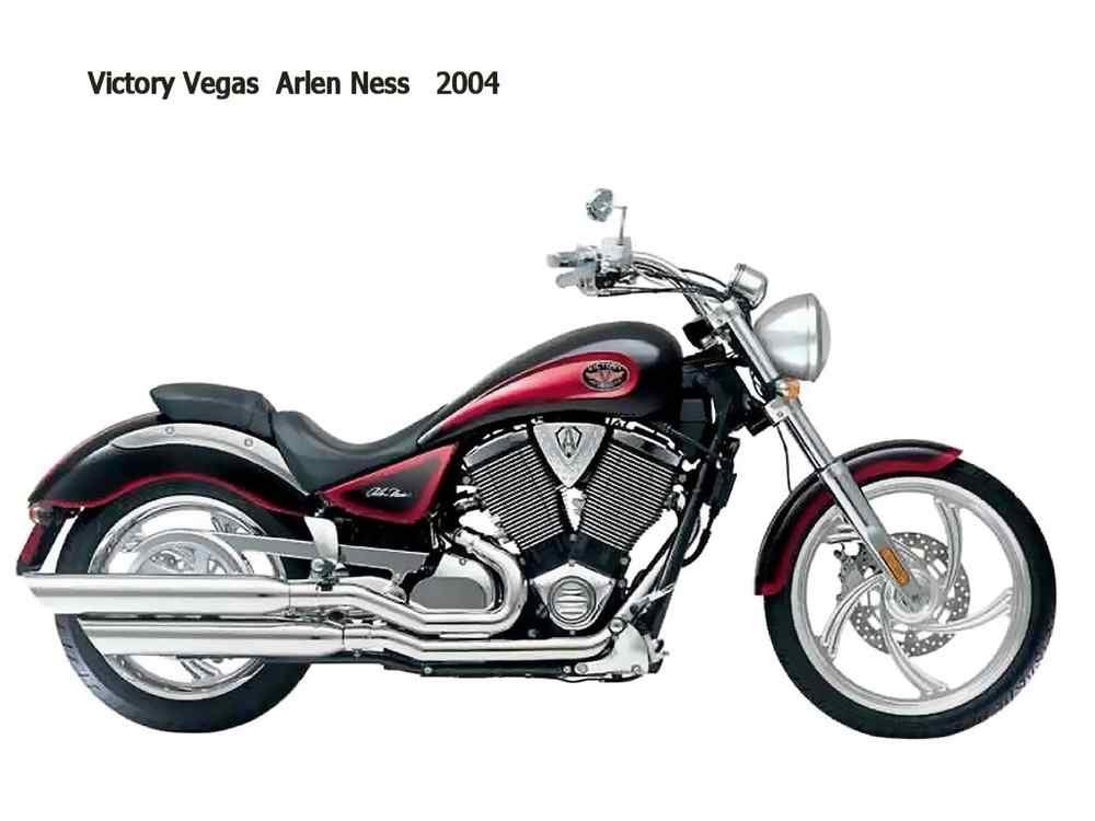 Victory Vegas ArlenNess 2004 motorbike A4 Photo Print