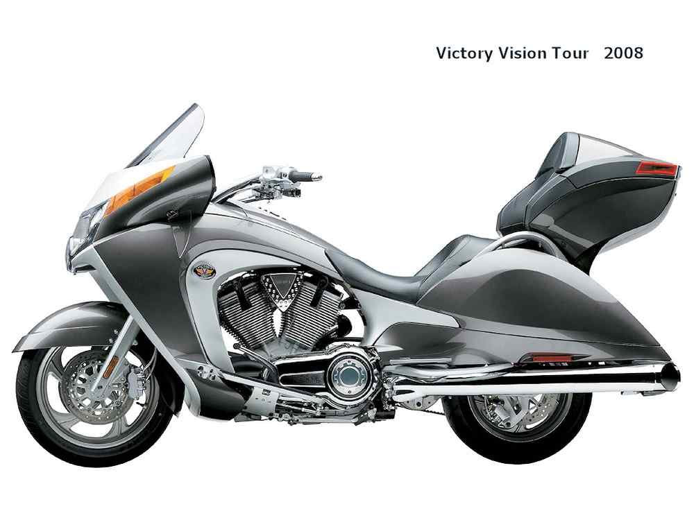 Victory Vision Tour 2008 motorbike A4 Photo Print