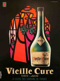 Vieille Cure 1950S Black Jacquelin Liqueur Vintage Advert A4 Photo Print