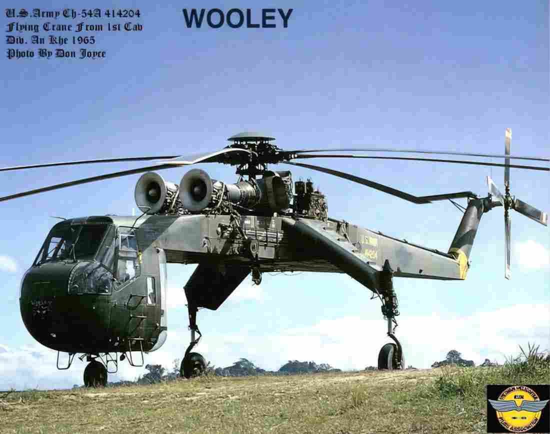 Vietnam CH54 8 Military A4 Photo Print