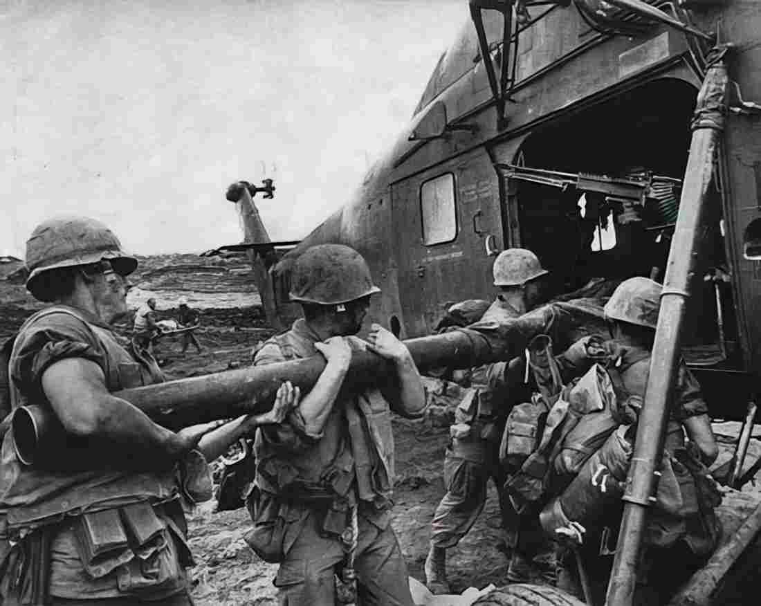 Vietnam Con9 Military A4 Photo Print