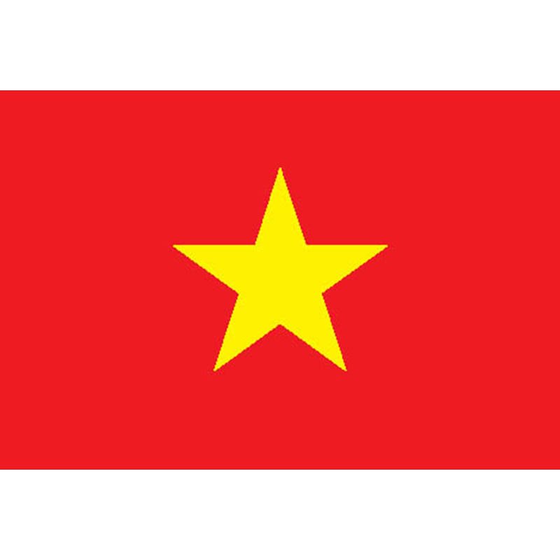 Vietnam Flag N1846 A4 Photo Print