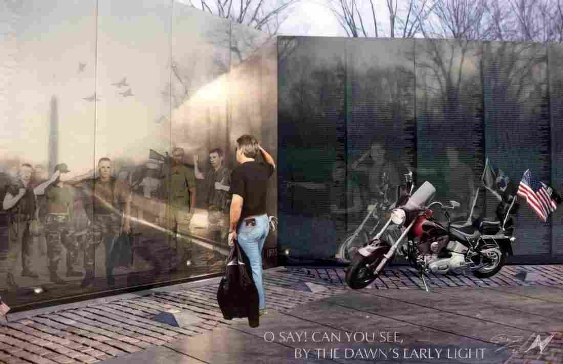 Vietnam bikeat 1 Military A4 Photo Print